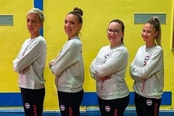 U BORBU ZA MEDALJE - Nives Jelovica, Carrolina Bajrić, Nikol Marelja Bošnjak i Ria Vojković