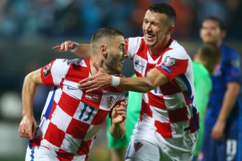 Nikola Vlašić i Ivan Perišić/Foto REUTERS