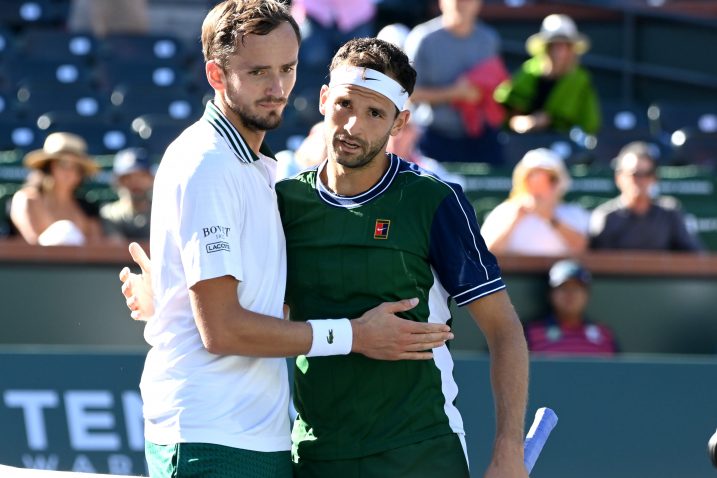 Danil Medvjedev i Grigor Dimitrov/Foto REUTERS