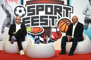 NA POZORNICI SPORT FESTA - Siniša Krajač i Zlatko Mateša/Foto M. MIJOŠEK