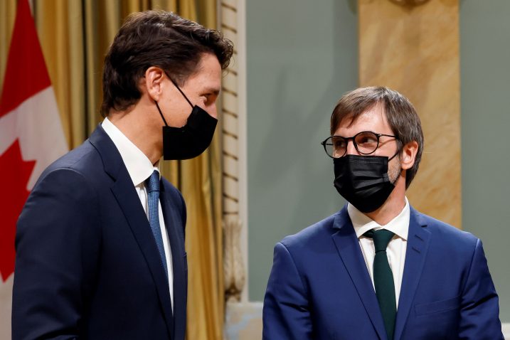 Justin Trudeau i Steven Guilbeault / REUTERS