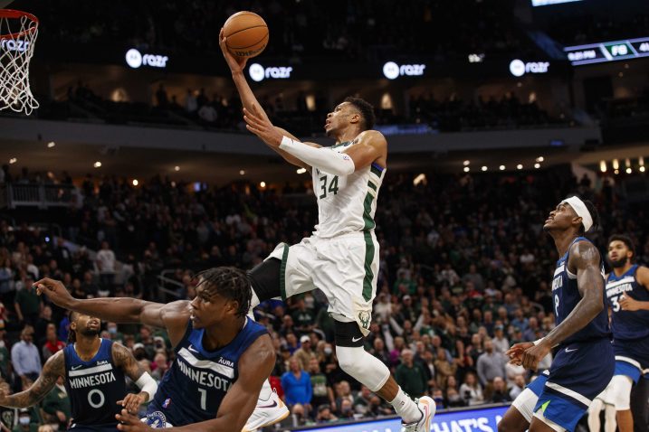 Giannis Antetokounmpo/Foto REUTERS