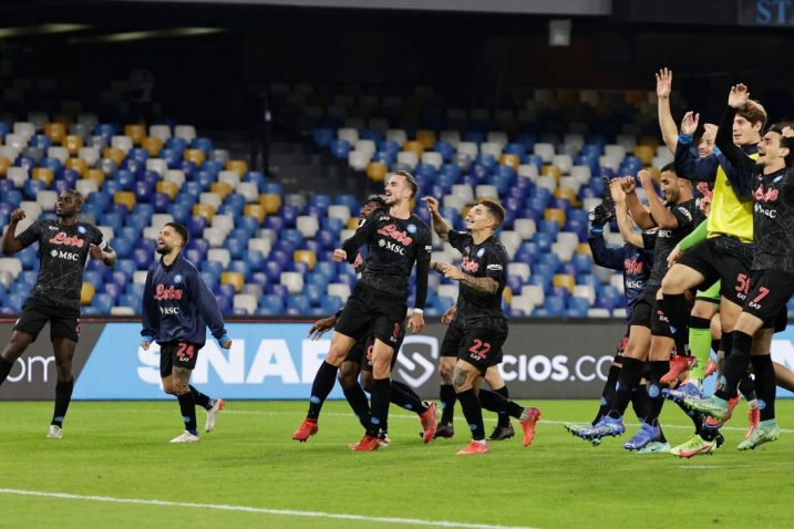 Nogometaši Napolija/Foto REUTERS
