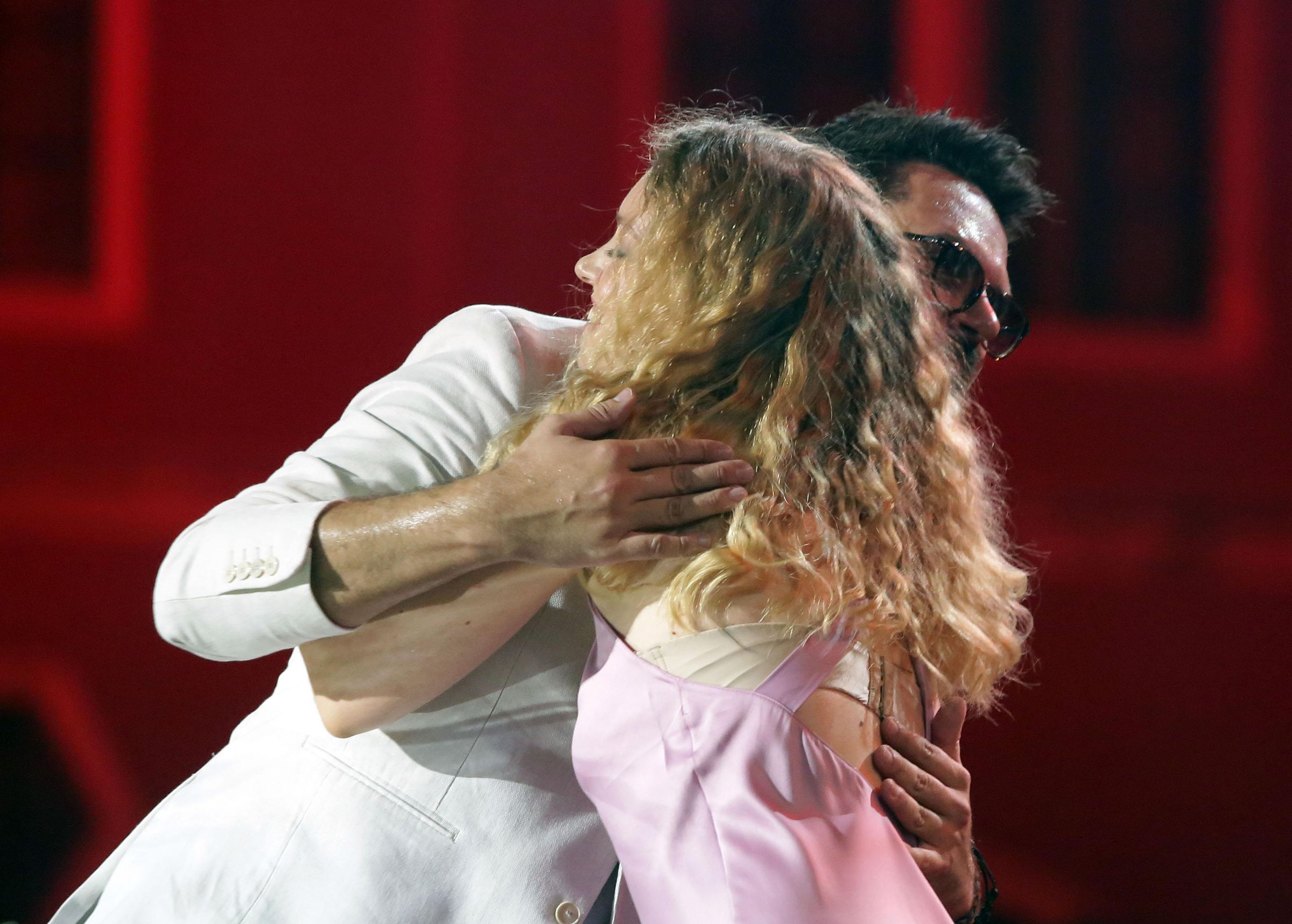 Petar Grašo i Hana Huljić na 59. Splitskom festivalu 2019. / Foto Dusko Jaramaz/PIXSELL