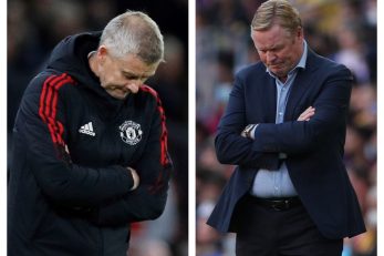 Ole Gunnar Solskjaer i Ronald Koeman/Foto REUTERS