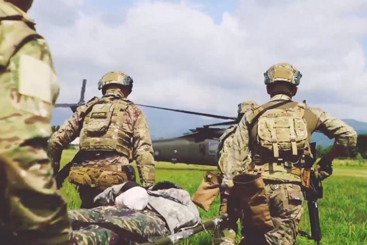 Kadar sa snimke zajedničke vojne vježbe američkih i tajvanskih vojnika. Snimka je objavljena, a zatim uklonjena s društvenih mreža / Foto Screenshot