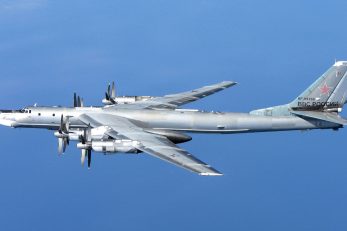 Ruski strateški bombarder Tupoljev Tu-95 / Foto RAF/MOD