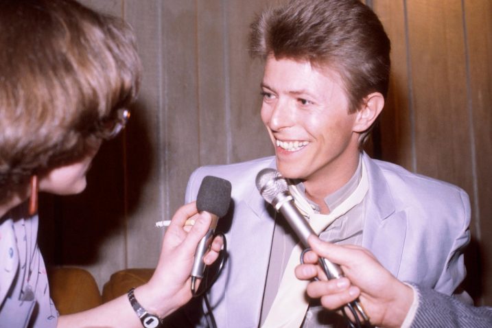David Bowie daje intervju / Foto Ilustracija