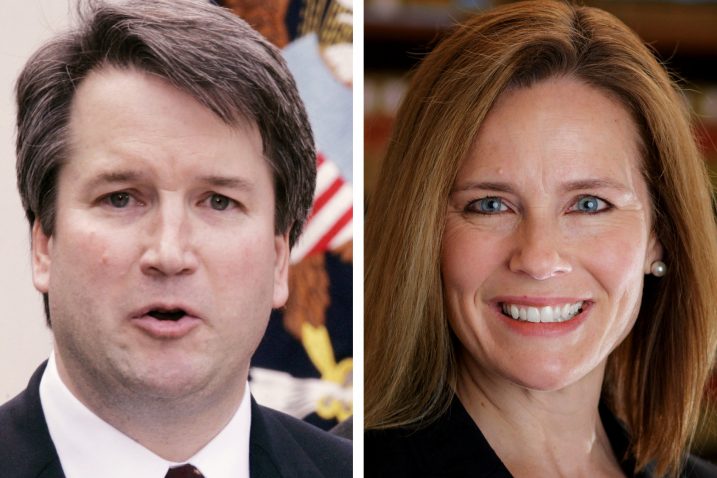 Suci Amy Coney Barrett i Brett M Kavanaugh / Reuters