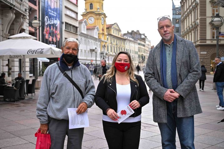 Vinko Ribarić, Ivona Dunoski Mitev i Valerio Orlić / Foto Mateo Levak