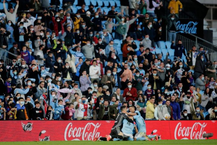 Iago Aspas slavi pogodak/Foto: REUTERS