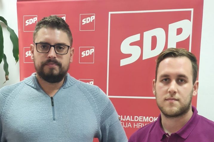 SDP-ovi vijećnici Ivan Vidaković i Kristian Tončić