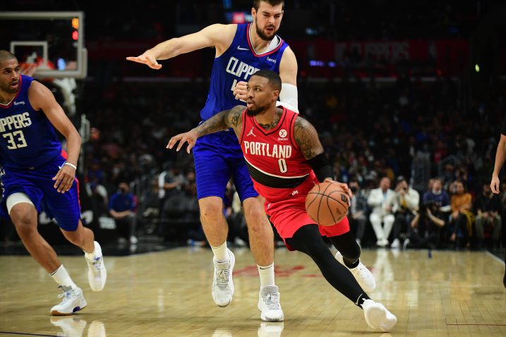 Damian Lillard i Ivica Zubac/Foto REUTERS