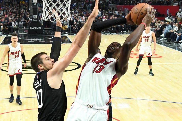 Ivica Zubac i Bam Adebayo/Foto: REUTERS