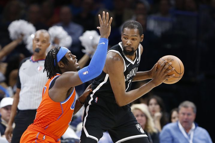Lu Dort i Kevin Durant/Foto REUTERS