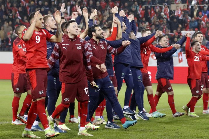 Švicarci su posljednji utrčali u vlak za Katar/Foto REUTERS