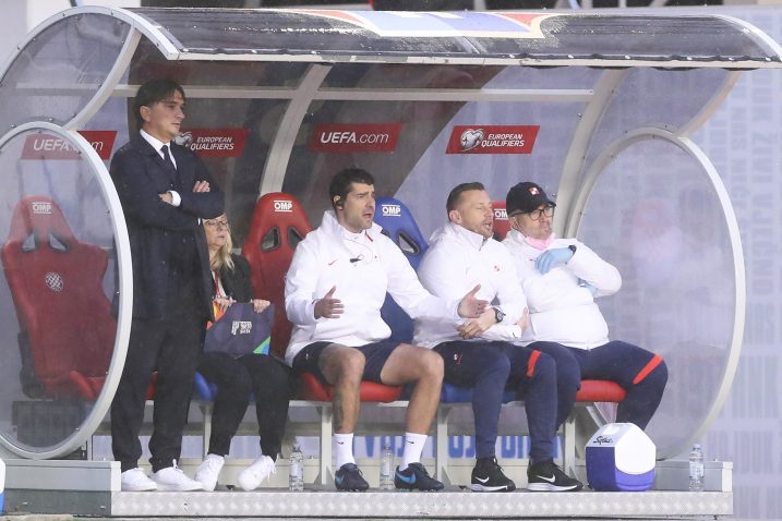 Zlatko Dalić, Vedran Ćorluka, Ivica Olić i dr. Zoran Bahtijarević/Foto: PIXSELL