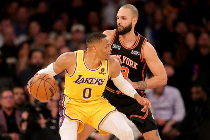 Russell Westbrook i Evan Fournier/Foto REUTERS