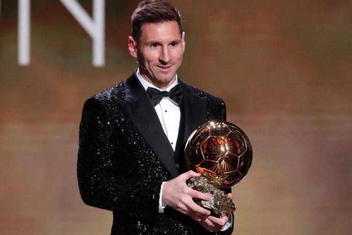 Leo Messi sedmi put sa Zlatnom loptom/Foto: REUTERS