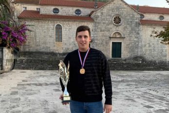 Milan Rukavina - državni prvak 2019. u kategoriji U-16 / Foto M. SMOLČIĆ