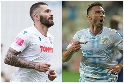 Marko Livaja i Josip Drmić/Foto PIXSELL