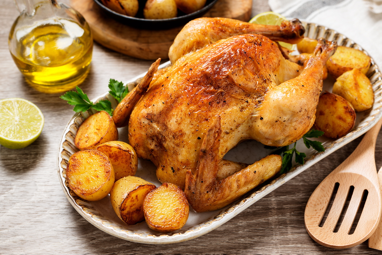 Como hacer pollo al horno para dieta