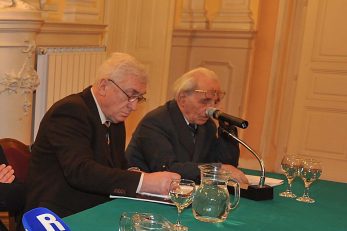 Mario Simonovich i Giacomo Scotti / Foto Sergej Drechsler