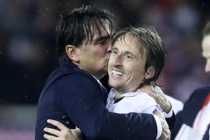 Zlatko Dalić i Luka Modrić/Foto PIXSELL