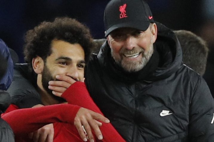 Mo Salah i Jurgen Klopp/Foto REUTERS