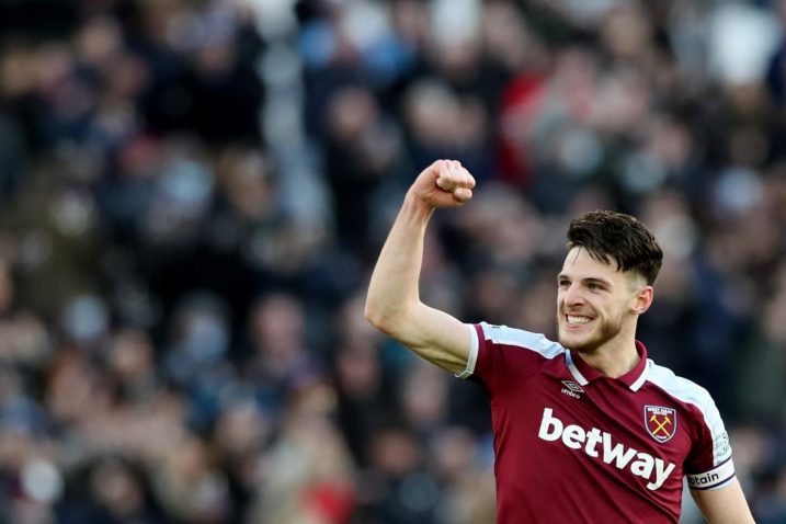 Declan Rice/Foto REUTERS