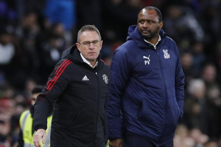 Ralf Rangnick i Patrick Vieira/Foto REUTERS