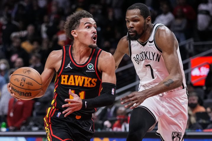 Trae Young i Kevin Durant/Foto REUTERS