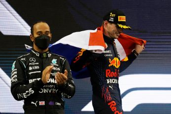 Max Verstappen i Lewis Hamilton/Foto REUTERS