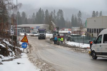 Radovi na cesti prema Lučicama / Foto M. KRMPOTIĆ