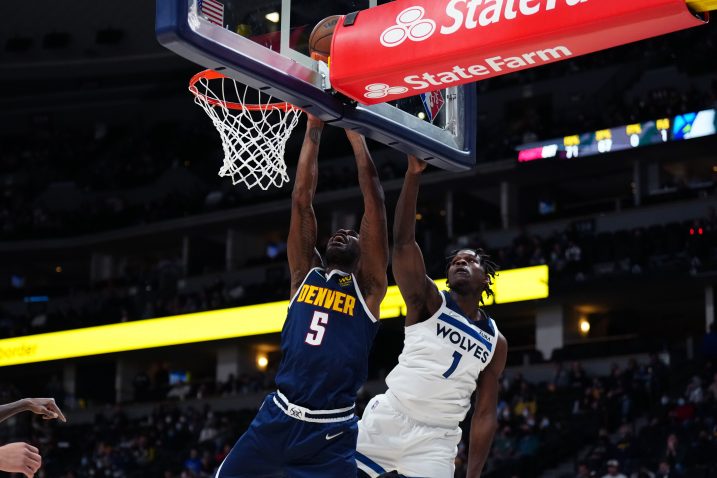Will Barton i Anthony Edwards/Foto REUTERS