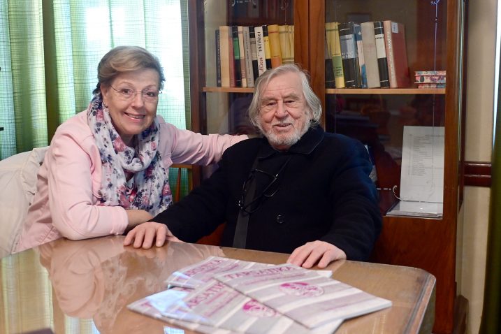 Sljedeće godine slavi se 30. obljetnica djelovanja Kluba prijatelja Grada Trsata - Ružica Ažman i Zvonimir Kamenar / Foto V. KARUZA