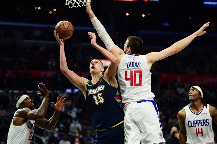 Nikola Jokić i Ivica Zubac/Foto REUTERS