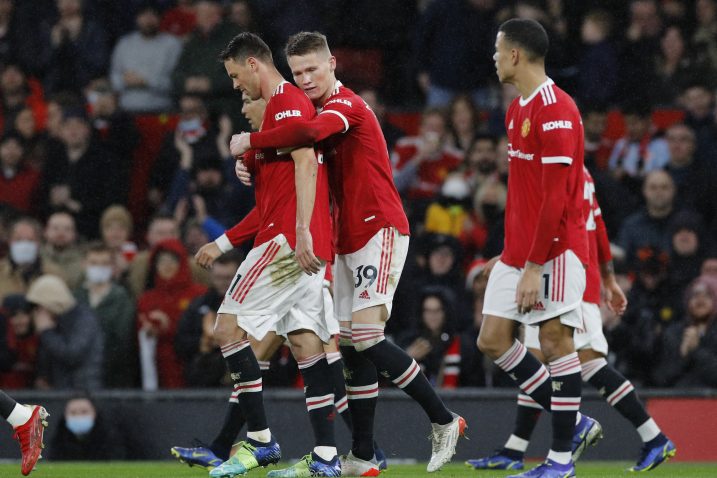 Scott McTominay i Nemanja Matić/Foto REUTERS