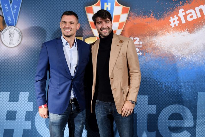 Dejan Lovren i Vedran Ćorluka/Foto PIXSELL