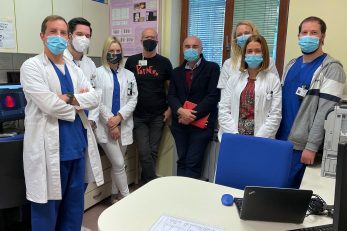 Medicinski fizičari KBC-a Rijeka s Alenom Ružićem