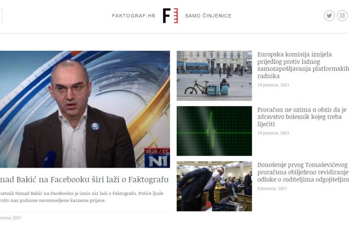 Foto Screenshot Faktograf.hr