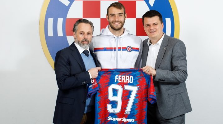 Lukša Jakobušić, Francisco Reis Ferreira i Mindaguas Nikoličius/Foto HNK Hajduk