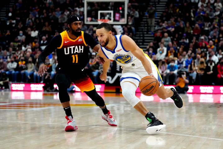 Stephen Curry i Mike Conley/Foto REUTERS