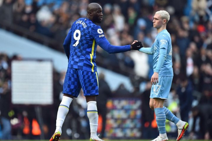 Romelu Lukaku i Phil Foden/Foto REUTERS