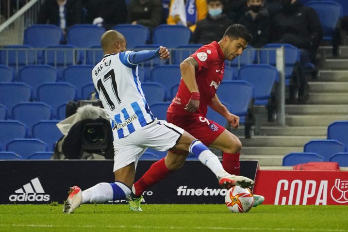 Luis Suarez i Rafinha/Foto REUTERS