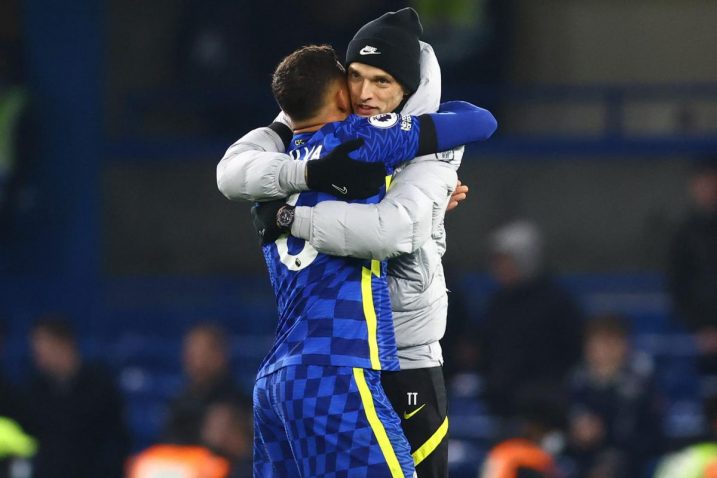 Thomas Tuchel i Thiago Silva/Foto REUTERS