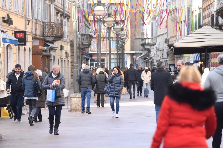 Riječani se pripremili za hladno finale siječnja / Foto S. DRECHSLER