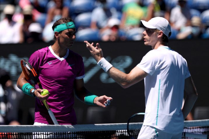 Rafa Nadal i Denis Shapovalov imali su žustar verbalni sukob na mreži/Foto REUTERS