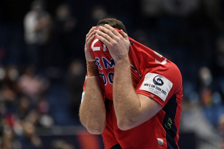Norvežanin Harald Reinkind nakon poraza od Švedske/Foto REUTERS