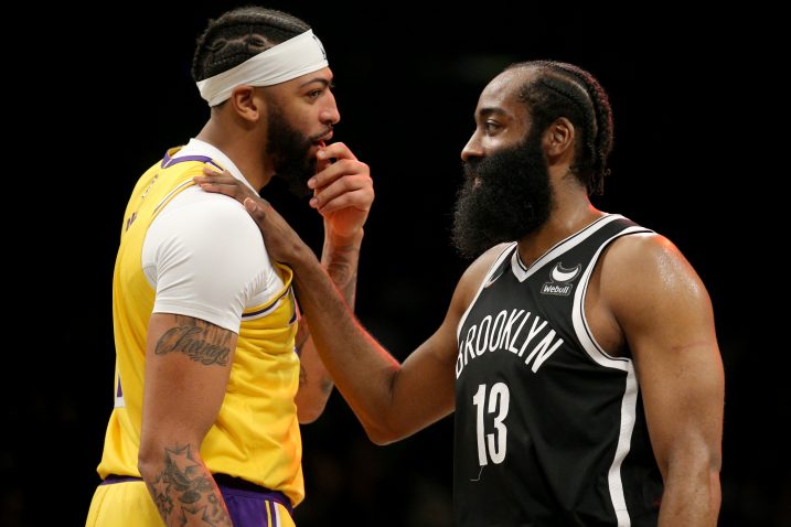 Anthony Davis i James Harden/Foto REUTERS
